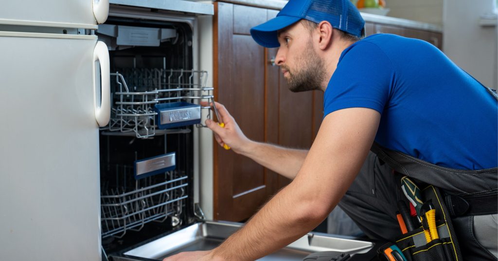 Dishwasher rack repair