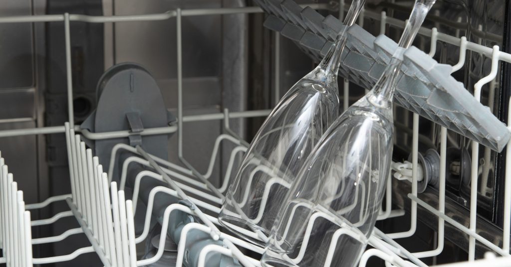 Repairing the tines on the dishwasher rack