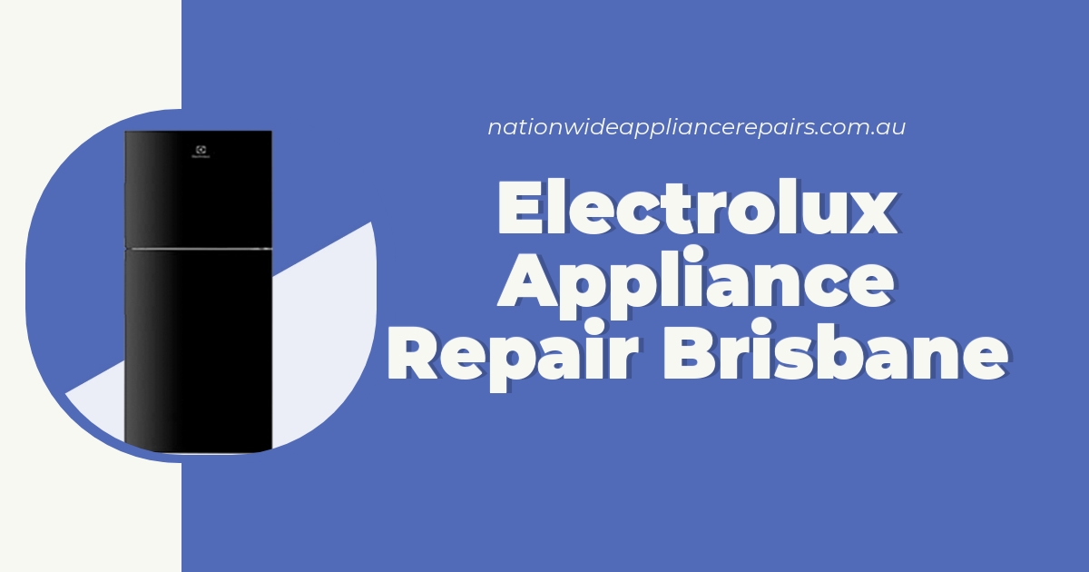 Electrolux Appliance Repair 12 Month Warranty Same Day